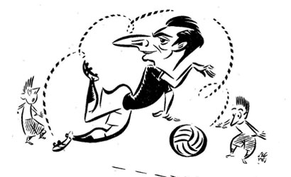 LÁZÁR Gyula karikatuur