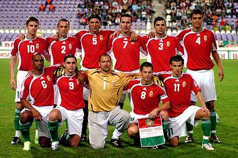 Hongarije - Noorwegen 4-9-2006.