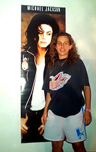 ... met Michael Jackson, een jeugdidool misschien?..