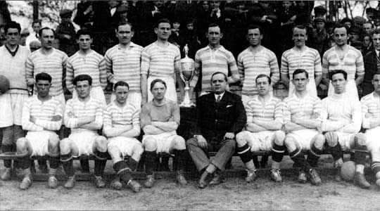De Kampioenenploeg 1927 van Ferencváros.