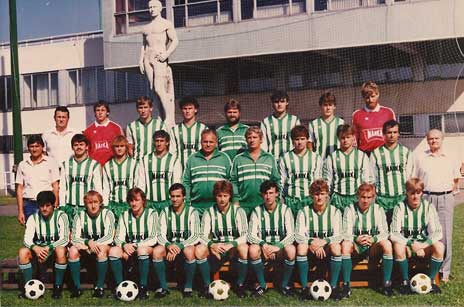 Pintér met Ferencváros TC in 1985