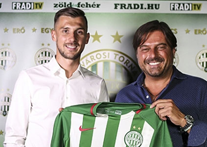 ...om in 2017 terug in Hongarije bij Ferencvárosi TC te tekenen.