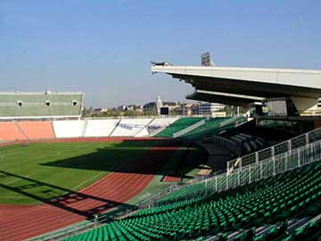 'Népstadion' in Budapest omgedoopt tot het 'Puskás Ferenc Stadion'. 