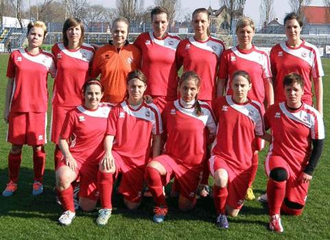 Szeitl Szilvia bij 1. FC Femina.