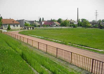 Het 'Szepesi Gusztáv Stadion'.