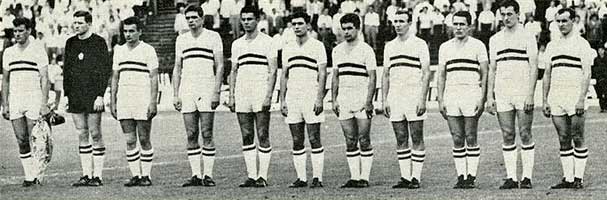 Hongarije - Italië van 27-6-1965 (2-1).