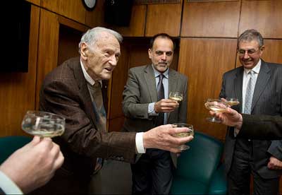 Szepesi gevierd voor 90ste verjaardag.