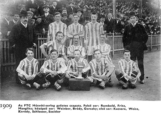 ...en Kampioen van Hongarije in 1909.