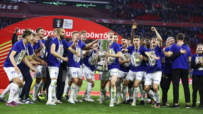 ZTE FC winnaar Beker van Hongarije mannen 2022-2023.