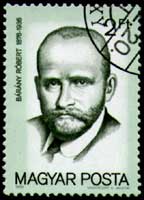 Hongaarse postzegel van Bárány Róbert