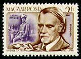 Hongaarse postzegel van Kodály.