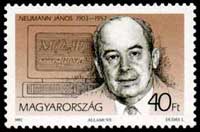 Hongaarse postzegel van NEUMANN János