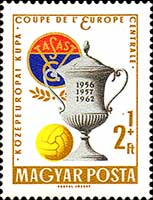 Postzegel Hongarije Vasas Mitropabeker.