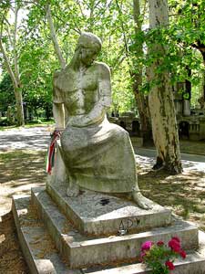 Het graf van Ady Endre in Budapest