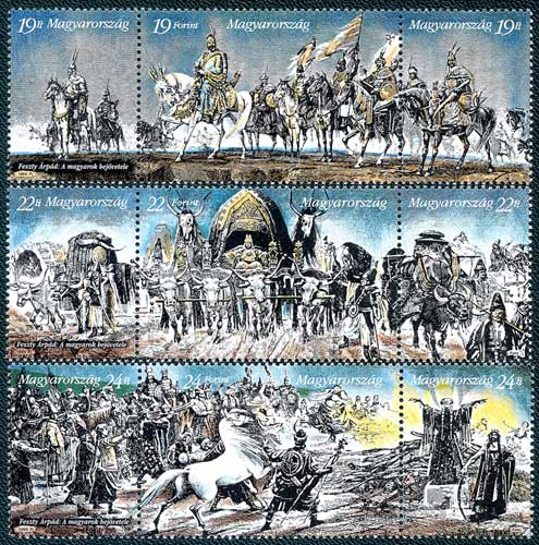Hongaarse postzegels (uit 1994, 1995 en 1996)