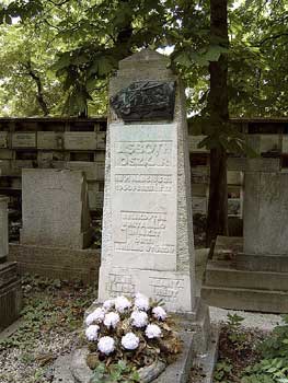 Het graf van Asbóth Oszkár op de begraafplaats van Farkasréti in Budapest. 