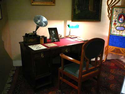 Het bureau van Bartók Béla 