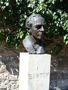 buste van Bartók Béla. 