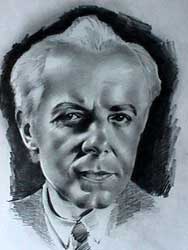 Portret van Bartók Béla 
