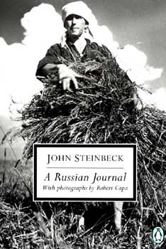 Boek 'A Russian Journal' van Steinbeck, met foto's van Capa.
