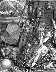 Dürer Alfred 'Melancholie'.