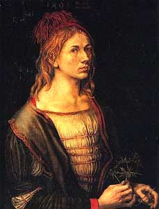 Dürer Alfred, zelfportret 22 jaar.