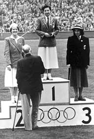 O.S. Londen 1948, uitreiking medailles.