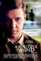 "A Beautiful Mind" de film over John Nash, met Russell Crowe in de hoofdrol. 