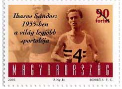 Hongaarse postzegel van IHAROS Sándor