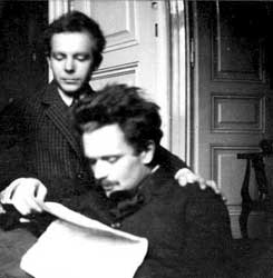 Kodály samen met Bartók Béla in 1908. 