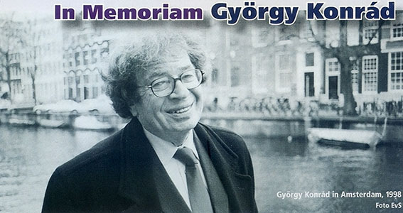 Konrád Gyõrgy overleed op 13 september 2019.