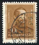 Postzegel Kossuth Lajos uit Hongarije.