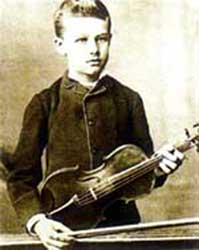 Léhar Franz, 13 jaar. 