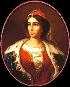 zijn moeder Zrínyi Ilona (1643-1703)...