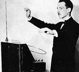 De theremin, uitgevonden door Leon Theremin