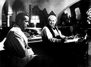 Sakall samen met Humphrey Bogart in 'Casablanca' (1942) 