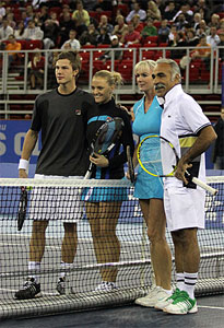 Ági op de Tennis Classivs 2010.