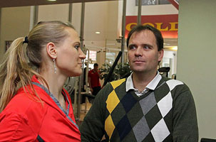 Coach Köves Gábor.