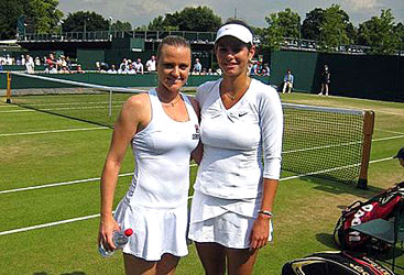 Op het Grand Slam toernooi in Wimbledon bereikte Ági samen met Julia Goerges de kwartfinale. 