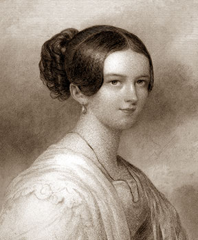 Gravin Crescence Seilern, de echtgenote van Széchenyi István.