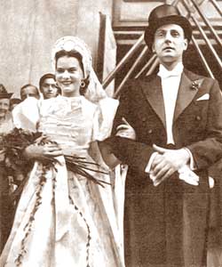 Zita's huwelijk met Haltenberger Gyula.