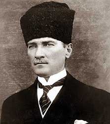 Kemal Atatürk. 