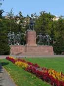 Het Kossuth Lajos monument.